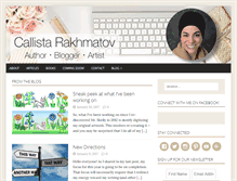 Tablet Screenshot of callistarakhmatov.com